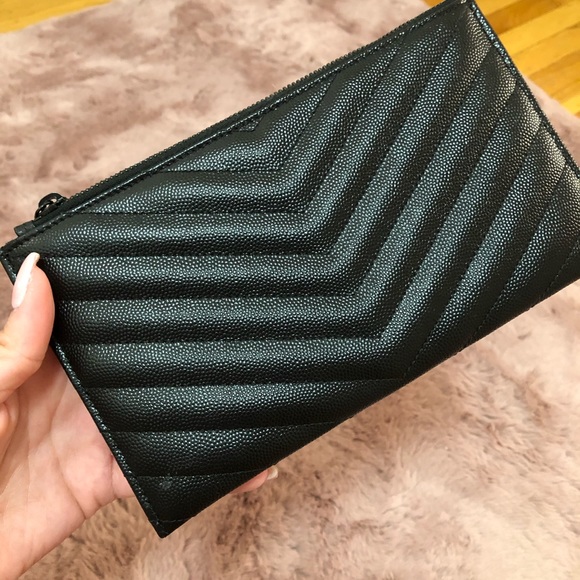 ❌SOLD❌ YSL Monogram Bill Pouch - Picture 8 of 10